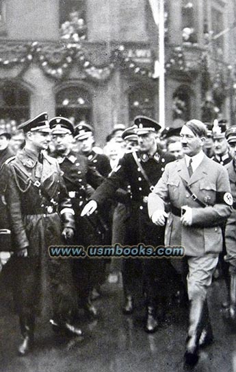 Hitler and SS General Karl Wolff, personal adjutant Reichsführer-SS Heinrich Himmler