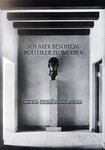 Hitler bust, patriotic Nazi art