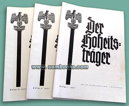 Der Hoheitstrger, Nazi political leadership magazines 1937