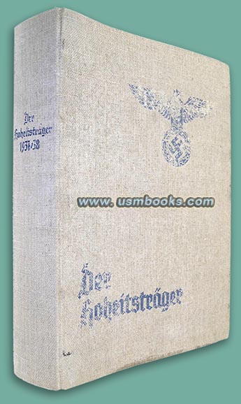 Sammelmappe Der Hoheitsträger 1937/38