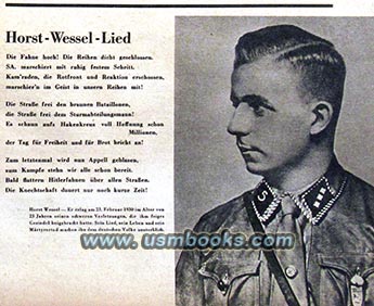 Horst Wessel Lied, Die Fahne hoch!