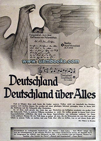 Deutschland, Deutschland über Alles
