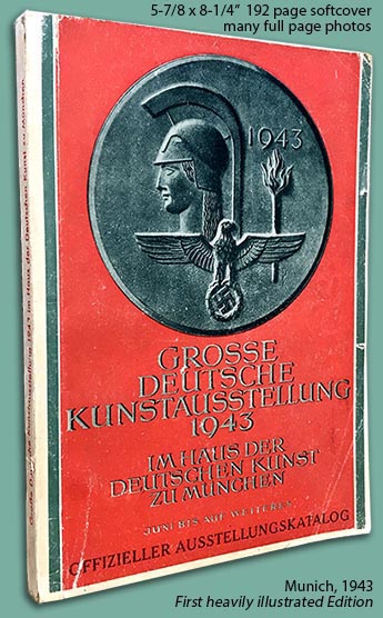 1943 German Art Exhibition Catalog Munich