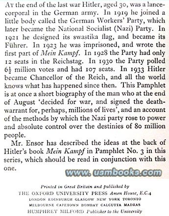 Mein Kampf, NSDAP