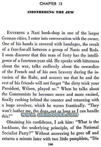 smothering the Jew in Nazi Germany