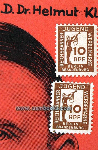 Jugend Reichsbanner Werbemarke