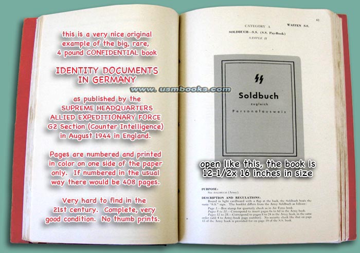 SS Soldbuch
