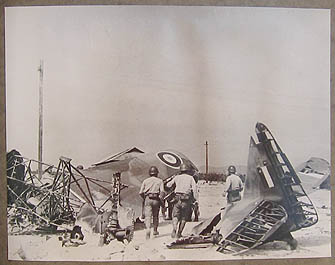 Allied plane wreck