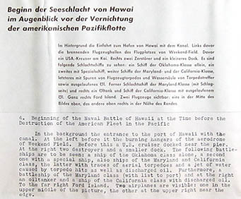German and English photo captions