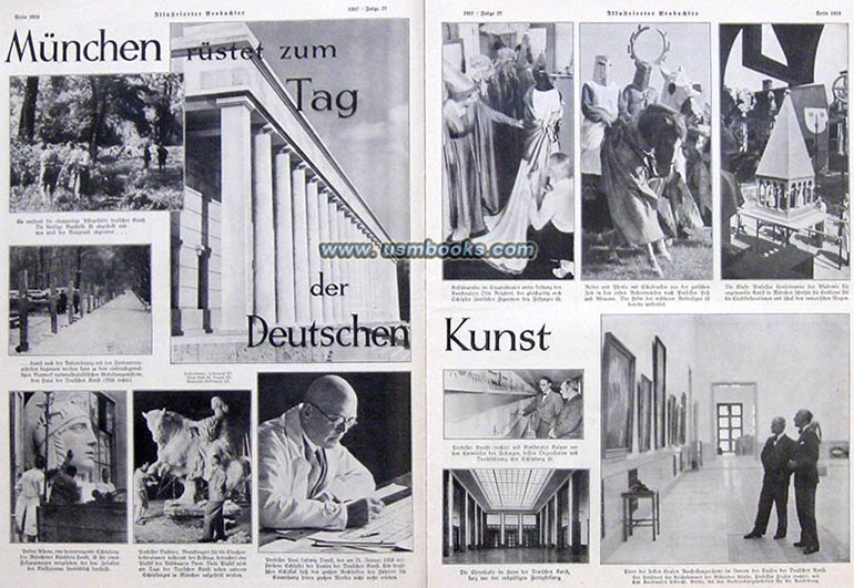 House of German Art, 1937 Day of German Art Munich
