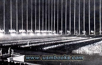Albert Speer light show 1938 Nazi Party Days