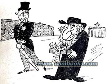 anti-Jewish Nazi caricature