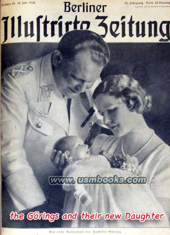 Hermann Goering, Emmy Goering, Edda Goering
