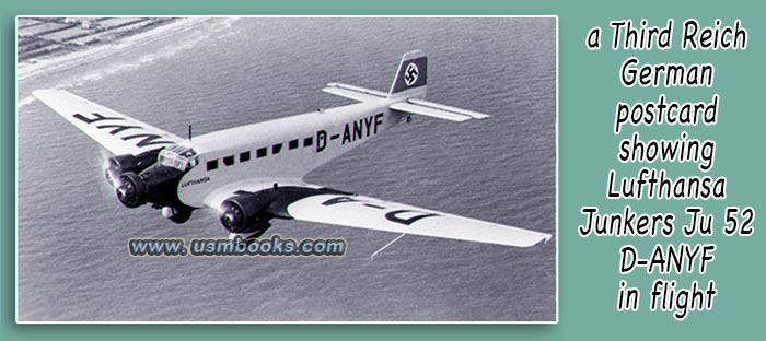 Junkers Lufthansa Ju 52 D-ANYF