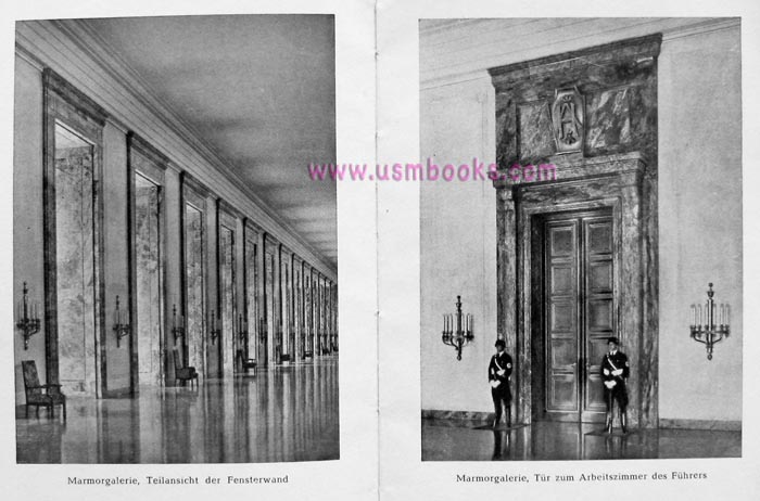 Reichschancellery Marble Gallery, LSSAH guards
