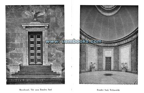REICHSCHANCELLERY MOSAIC HALL ENTRACE with NAZI EAGLE