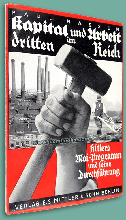 Kapital und Arbeit im Dritten Reich, Hitlers Mai-Programm und seine Durchführung