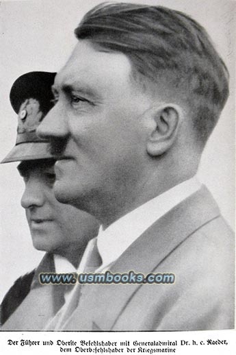 Adolf Hitler and Dr. h.c. Raeder