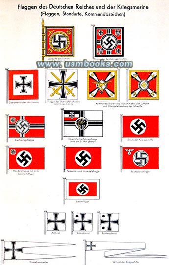 Nazi Navy flags, Hakenkreuzfahne