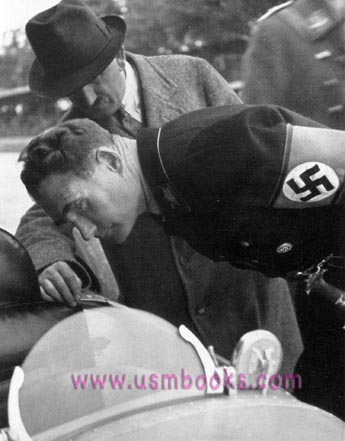 Rudolf Hess, Nazi swastika armband