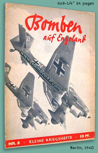 Bomben auf Engeland. Kleine Kriegshefte Nr. 8