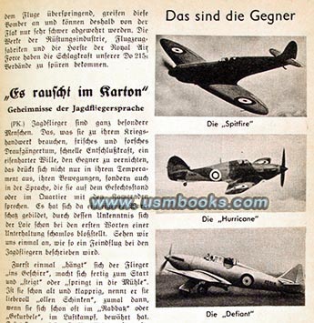 RAF airplanes WW2