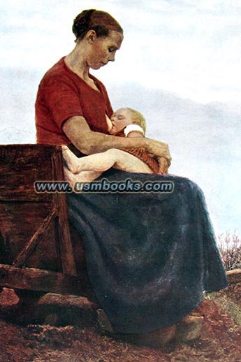 Nursing Mother, Fritz Mackensen