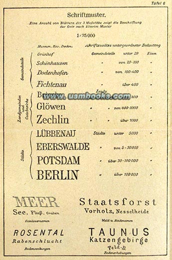 Nazi map Reichshauptstadt Berlin Cities in Nazi Germany
