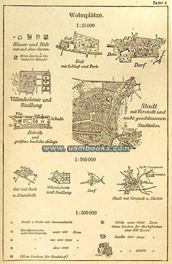 Nazi city maps cities in Nazi Germany