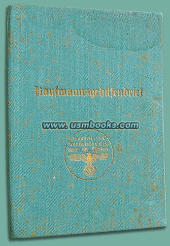 3. Reich Kaufmannsgehilfenbrief