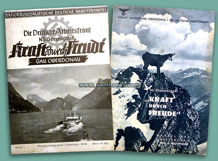 Kraft durch Freude magazine NSDAP Gau Oberdonau