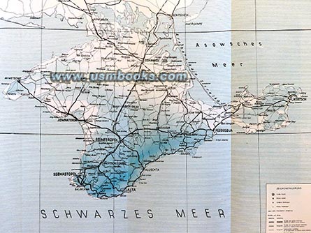 1941 Nazi Map KRIM