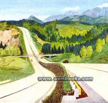 Wolf Panizza Reichsautobahn, Adolf Hitler's freeways