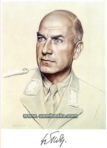 Farbportrt von Reichsminister Fritz Todt Bernhard Wichert 1941