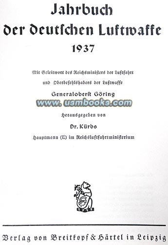 Jahrbuch der deutschen Luftwaffe 1937