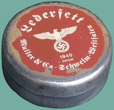Nazi eagle and swastika