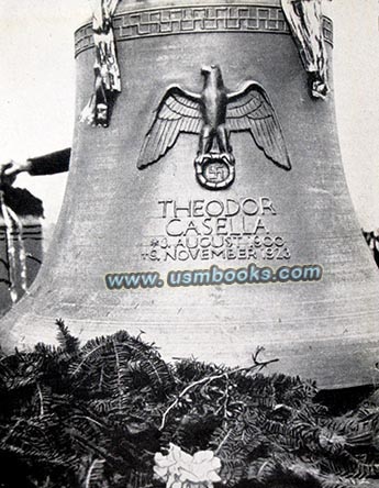 Theodor Casella, Hitler-Ludendorff-Putsch, Nazi eagle and swastika