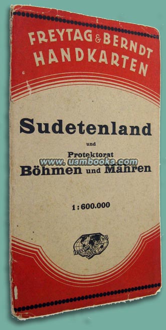 Freytag & Berndt Sudetenland und Protektorat Böhmen und Mähren