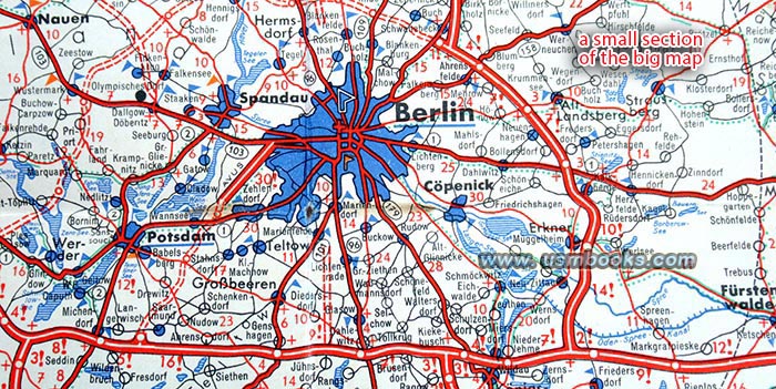 Berlin, Potsdam, Spandau, Oranienburg, Carinhall, Wandlitz