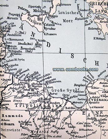 Tripolitania and Libya, Cyrenaika, DAK, Rommel
