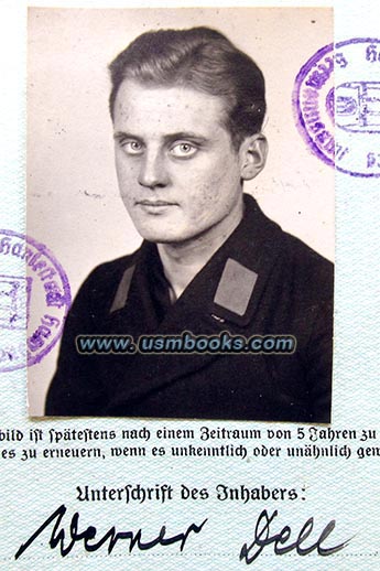 Kriegsmarine Matrose Werner Dell