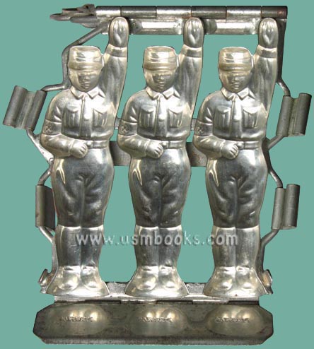 Third Reich hinged chocolate mold
