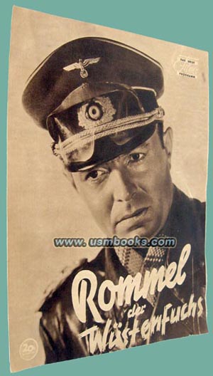 Filmprogramm Rommel der Wüstenfuchs mit James Mason