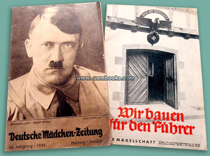 NAZI BdM PROPAGANDA MAGAZINES