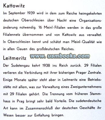 Julius Meinl expansion in German occupied Poland