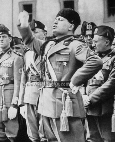 1922 Mussolini in Rome