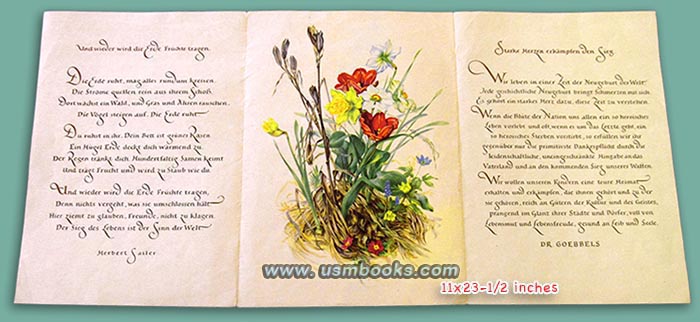 Nazi 1944 Mother S Day Wishes From Hitler