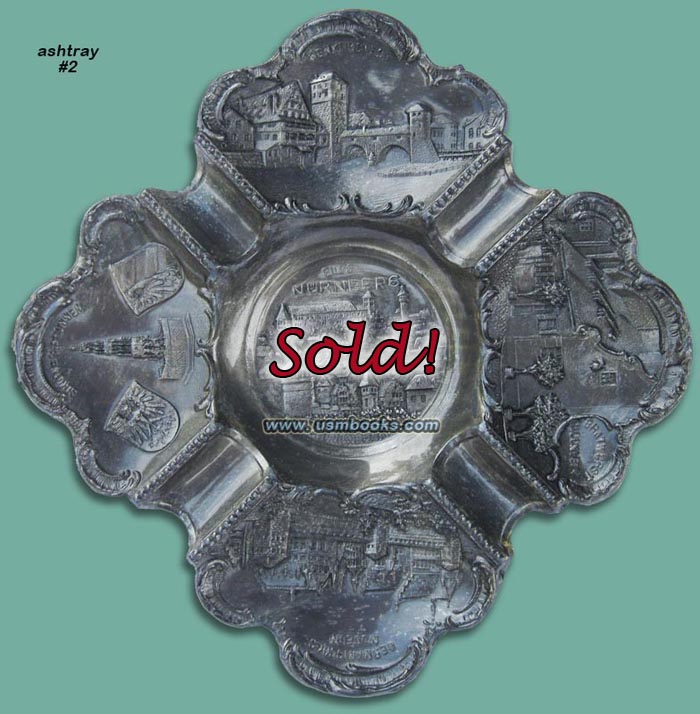 Nazi Party Days Nuremberg ashtray