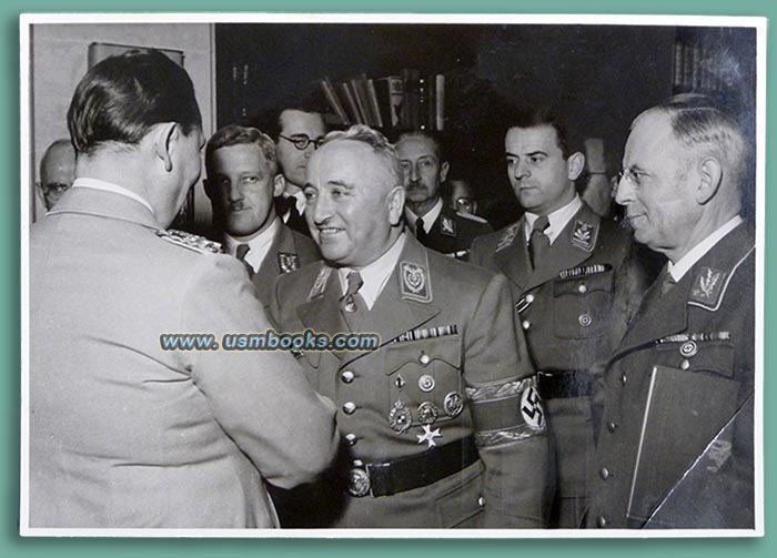 Hermann Goering, Dr. Robert Ley, Prinz August Wilhelm, Auwi, Reichsleiter Philipp Bouhler, Gauleiter August Eigruber