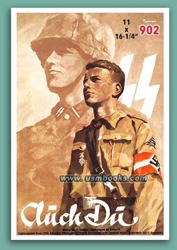 SS recruiting poster for HJ members